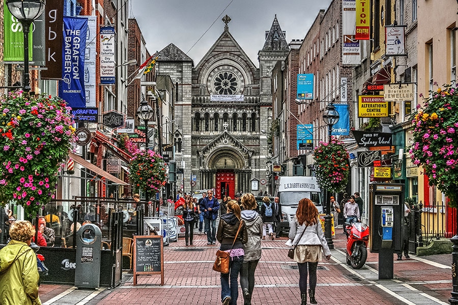 Dublin, Ireland. Image credit: Shutterstock