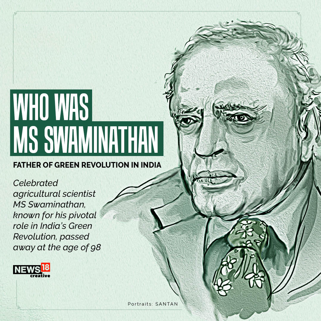 MS Swaminathan: All you need to know about father of India's Green Revolution