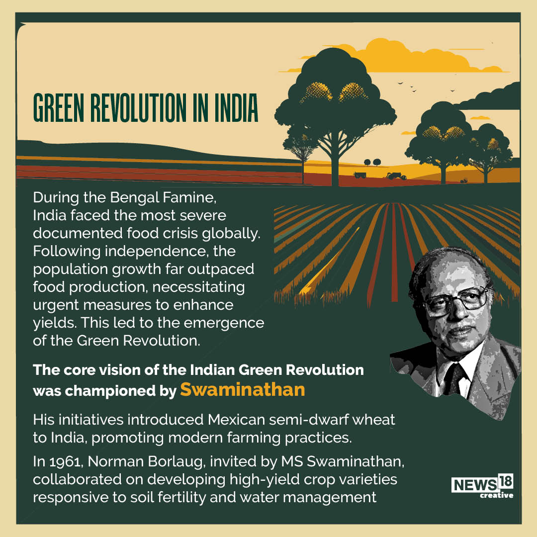 MS Swaminathan: All you need to know about father of India's Green Revolution