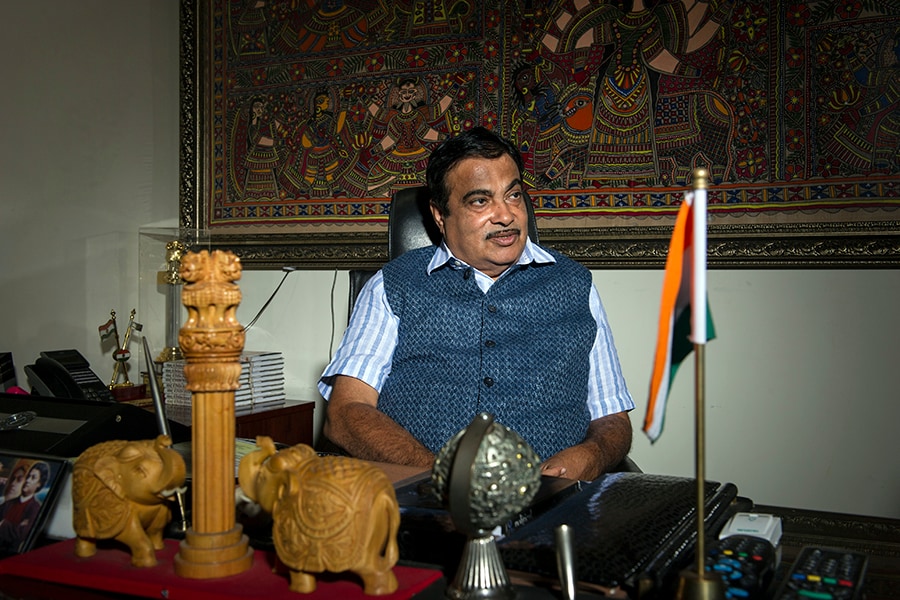 Indian Transport Minister Nitin Gadkari Image: Amit Verma