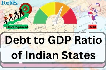 Debt-to-GDP ratio of Indian states in 2024-25
