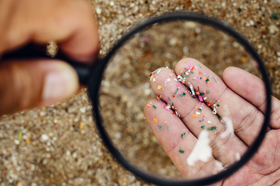 Microplastics may have become an essential component of clouds, contaminating nearly everything we eat and drink via 'plastic rainfall'. Image: Shutterstock