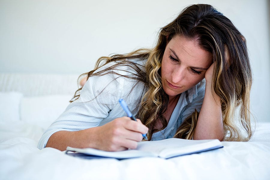 Writing down your feelings, then shredding or throwing them away is an effective way to calm down, a Japanese study has found.
Image: Shutterstock
