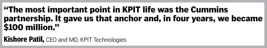 Ravi Pandit, chairman and group CEO, KPIT, is worth <img.2 billion after KPIT’s phenomenal run on the bourses last year
Image: Swapnil Sakhare for Forbes India
