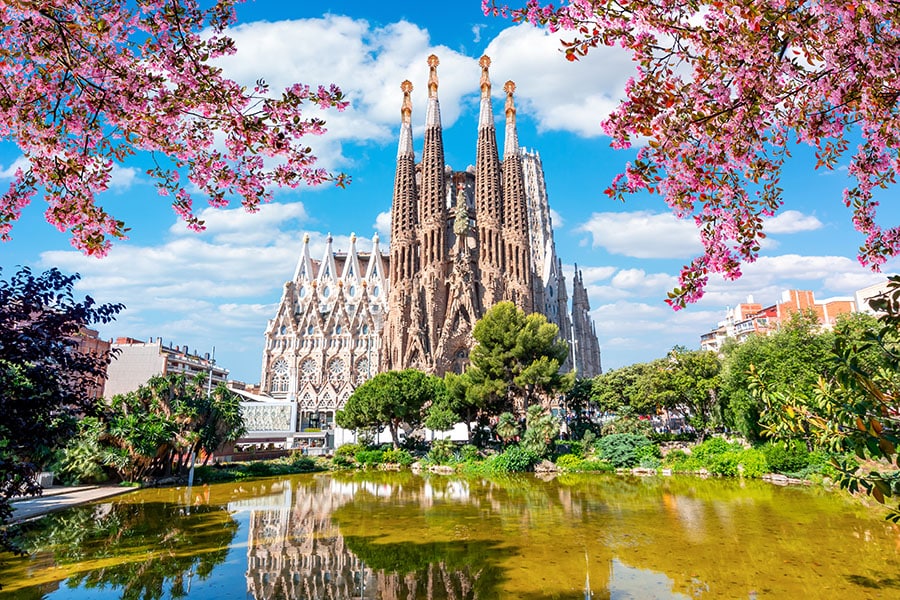 Basilica de la Sagrada Familia, Barcelona. Image credit: Shutterstock