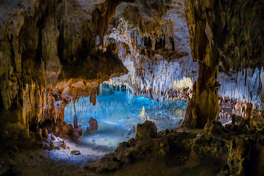 Cayman Crystal Caves, Cayman Islands. Image credit: Shutterstock