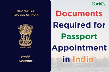 Documents required for a passport appointment in India