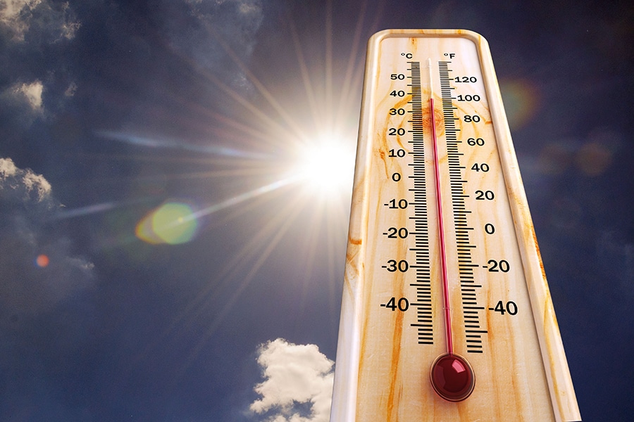 
July 2024 was 1.48C warmer than the estimated average temperatures for the month during the period 1850-1900, before the world started to rapidly burn fossil fuels. Image: Shutterstock