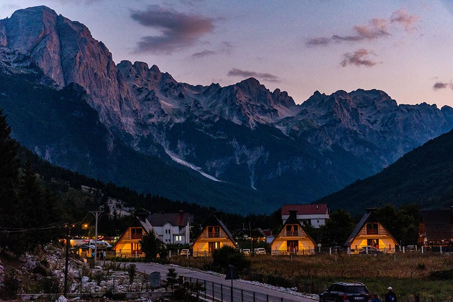 Albanian Alps, Albania. Image credit: Shutterstock