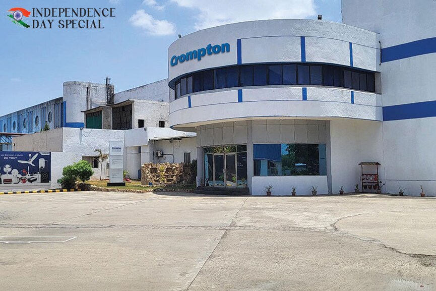 Crompton has manufacturing plants in Gujarat (pictured), Goa, Maharashtra and Himachal Pradesh