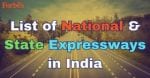 Expressways in India: List of all national and state expressways in India