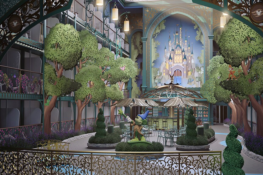 Disney Imagination Garden. Image: Courtesy Disney