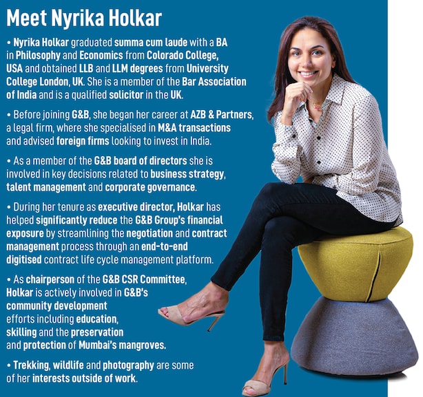 Nyrika Holkar, Executive director of Godrej & Boyce Mfg Co Ltd (G&B)
Image: Mexy Xavier