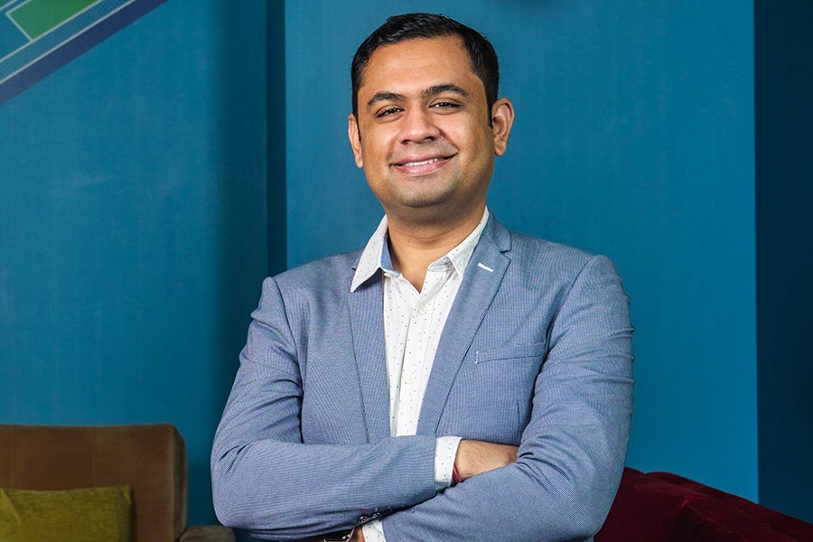 

 Harshil Mathur, cofounders of Razorpay. 
Image: Nishant Ratnakar for Forbes India