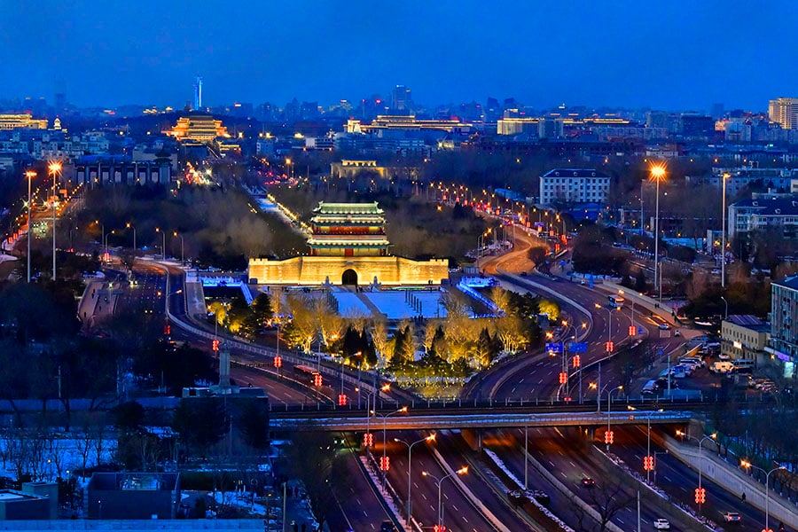 Beijing Central Axis in China. Image credit: Costfoto/Future Publishing via Getty Images