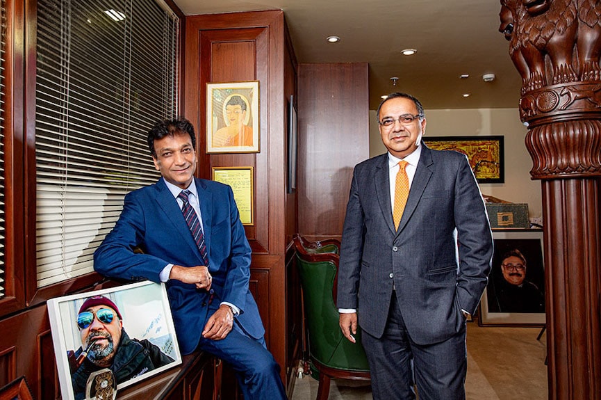 (L-R) Sanjeev Kumar, partner and member management committee at Luthra and Luthra and Harry Chawla, managing partner, Luthra and Luthra. Image: Madhu Kapparath