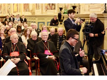 Omar Harfouch's 'concerto for peace' in Vatican inspires global change