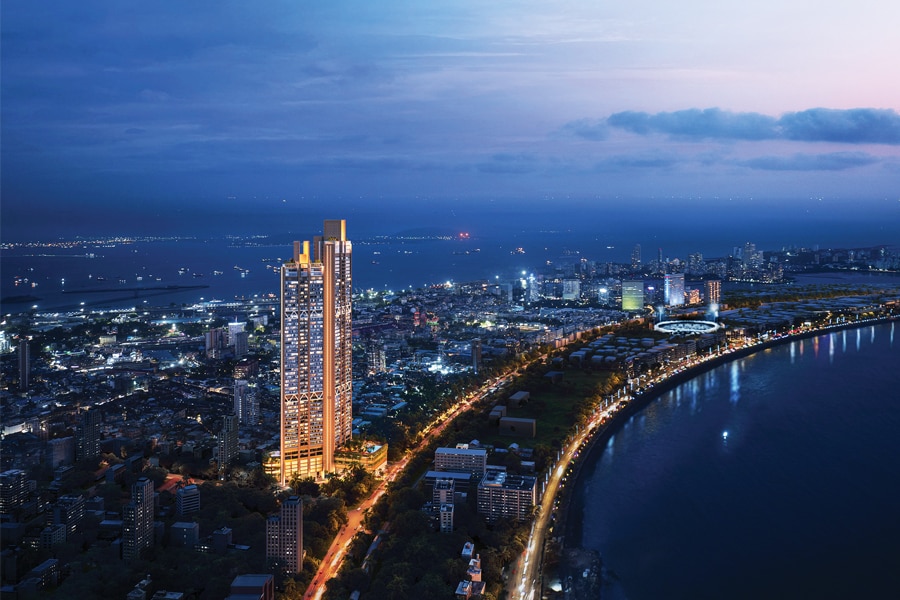 Prestige Ocean Towers in South Mumbai
Image: Courtesy Prestige Estates Projects