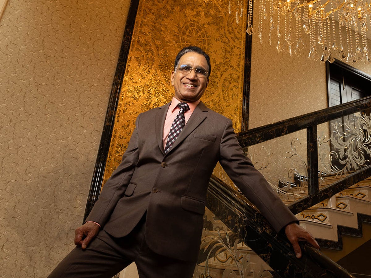 TS Kalyanaraman, Managing director, Kalyan Jewellers Image: Madhu Kapparath