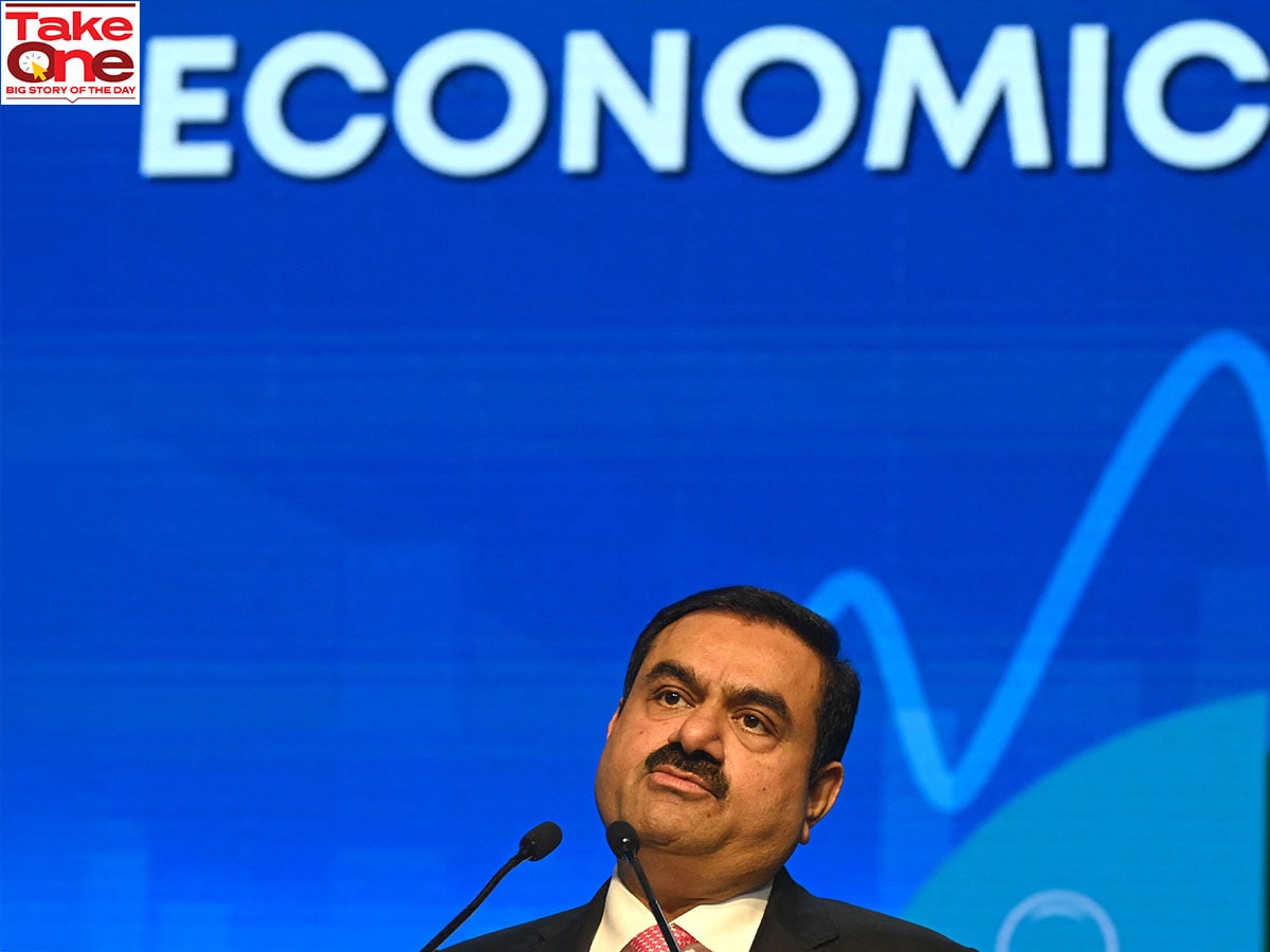 Gautam Adani, Founder and chairman of the Adani Group
Image: Indraneel Mukherjee / AFP