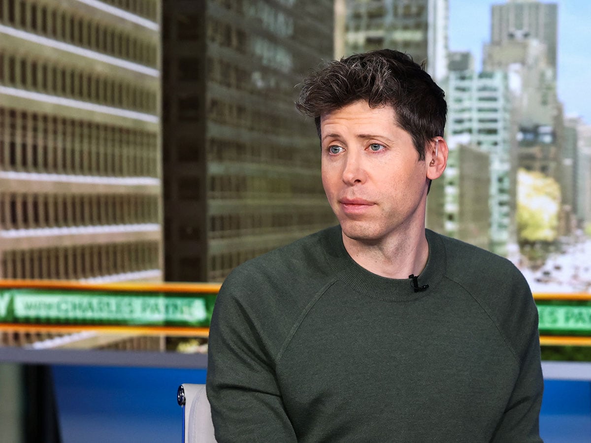 

OpenAI CEO Sam Altman.
Image: Mike Coppola / Getty Images North America / Getty Images via AFP