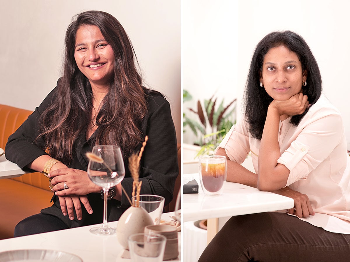 Aditi Dugar, Chief Brand Advisor (Retail & Lifestyle), Araku (left) and Anupama Sreeramaneni, Vice President , Araku Transformation at  Naandi Foundation