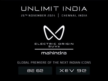 Mahindra electric origin SUVs BE 6e and XEV 9e