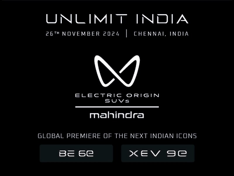 Mahindra electric origin SUVs BE 6e and XEV 9e