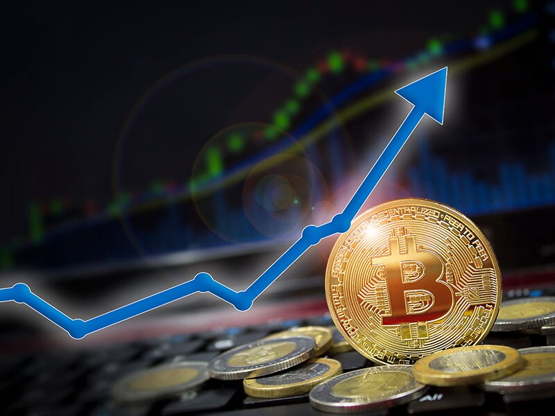 Bitcoin records a two-year high and crosses the $57,000 threshold