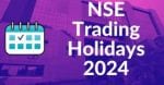 NSE holiday calendar 2023: List of NSE stock market trading holidays