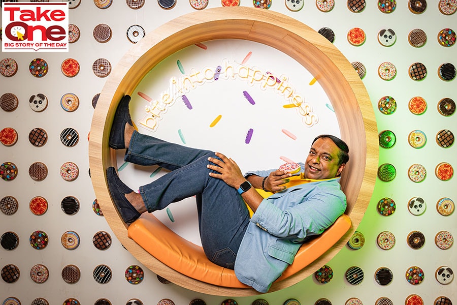 Tarak Bhattacharya, Executive Director & CEO at Mad Over Donuts.
Image: Mexy Xavier