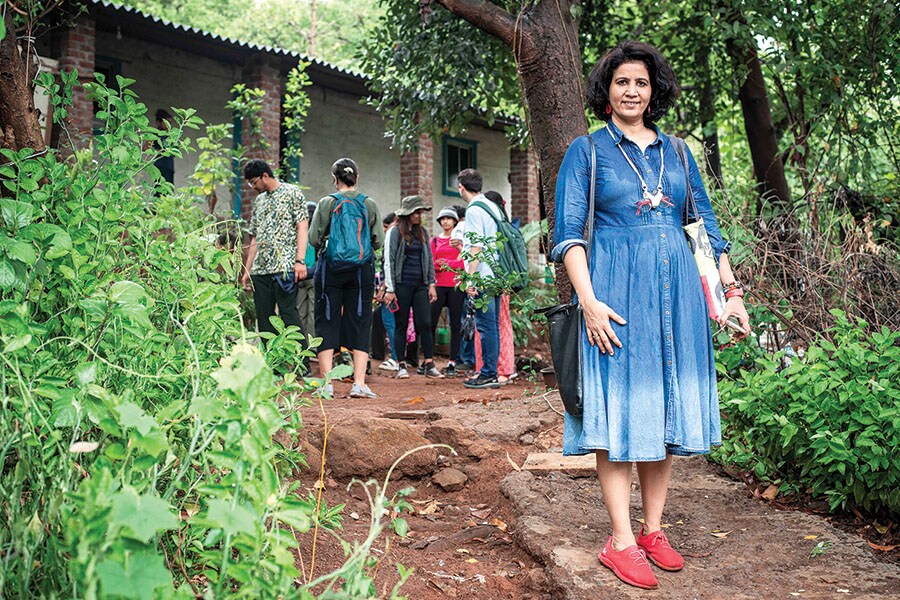 Shalini Bharat’s Nadhi-SheForClimate supports women in their climate journeys
Image: Bajirao Pawar for Forbes India