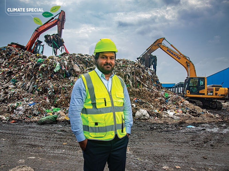 This company manages nearly 90% of Mumbai's municipal waste