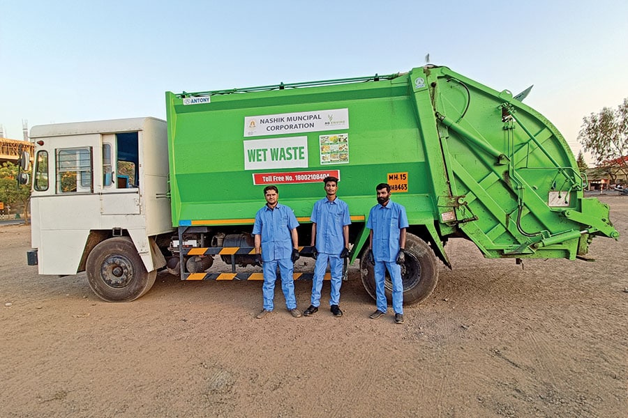 Jose Jacob Kallarakal, founder, chairman and managing director, Antony Waste Handling Cell, at the company’s waste processing plant in Kanjurmarg, Mumbai
Image: Bajirao Pawar for Forbes India