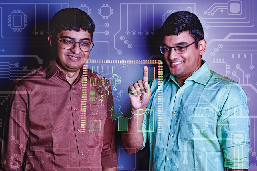 (From left) Shashwath T Ramkumar and Sharan Srinivas J, co-founders, Mindgrove Technologies