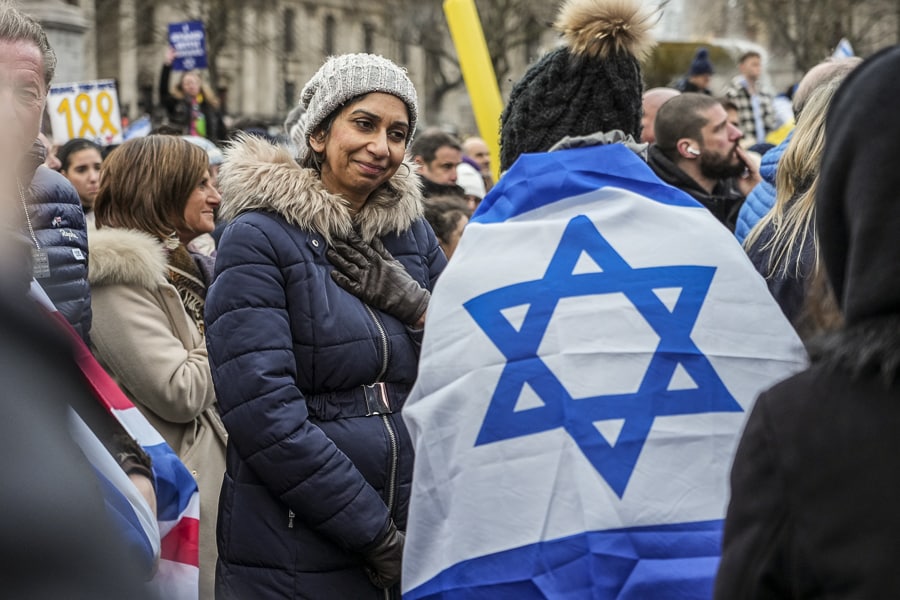 Suella Braverman, Conservative Party. Image: Jeff Moore/PA Images via Getty Images