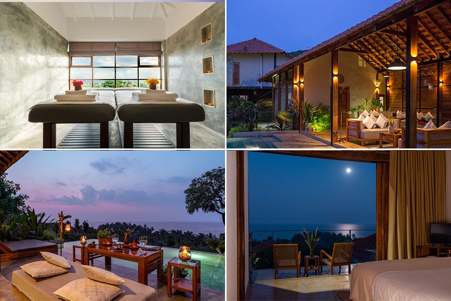 Overlooking the secluded Bhogwe ‘Blue Flag’ Beach and designed with an open-plan concept, Coco Shambhala fully leverages its prime location, offering an unparalleled experience of the lush Sindhudurg-Sahyadri forests and the Arabian Sea.