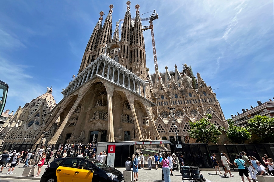 In Spain, anger is growing against tourism.
Image: Joan Valls/Urbanandsport /NurPhoto via Getty Images
