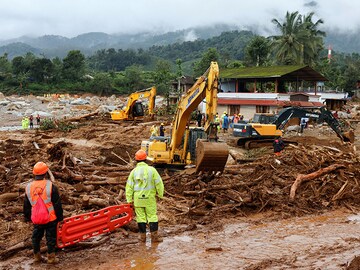 Photo of the day: Wayanad landslide: Rescue operations continue