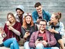 How are young people using social media in their communications?