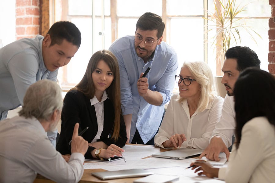 Outline a framework to guide dialogues about critical or sensitive topics, which leaders can use to turn these potentially contentious debates into productive conversations.
Image: Shutterstock