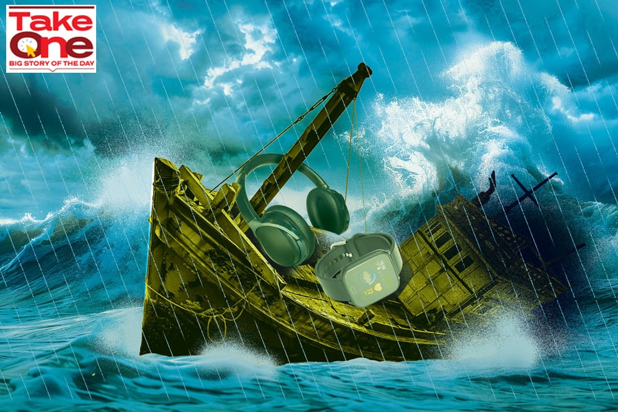 Can boAt navigate the choppy waters?
Illustration: Chaitanya Dinesh Surpur