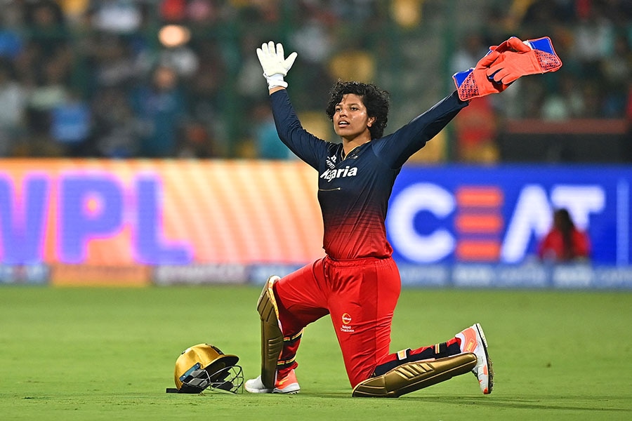 Smriti Mandhana
Image: Sajjad Hussain / AFP