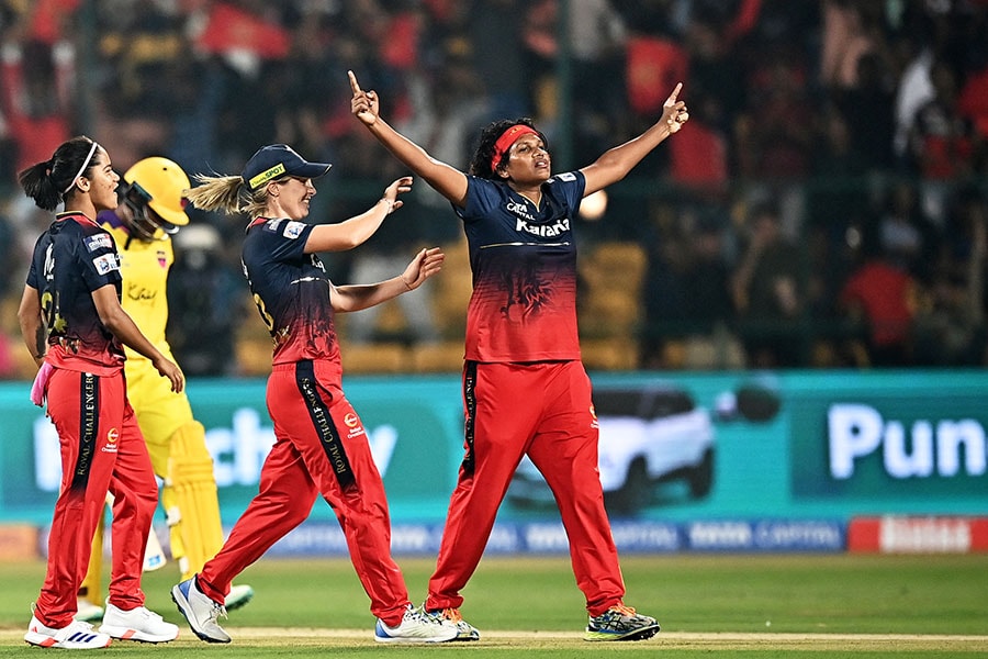 Smriti Mandhana
Image: Sajjad Hussain / AFP