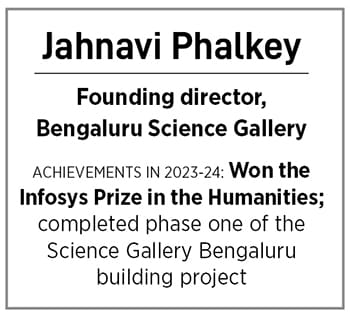 Jahnavi Phalkey, Founding director, Bengaluru Science Gallery
Image: Selvaprakash Lakshmanan for Forbes India