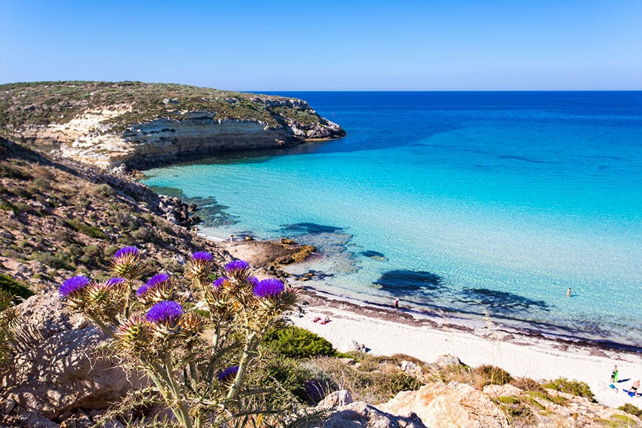 Spiaggia dei Conigli, Italy. Image credit: Shutterstock
