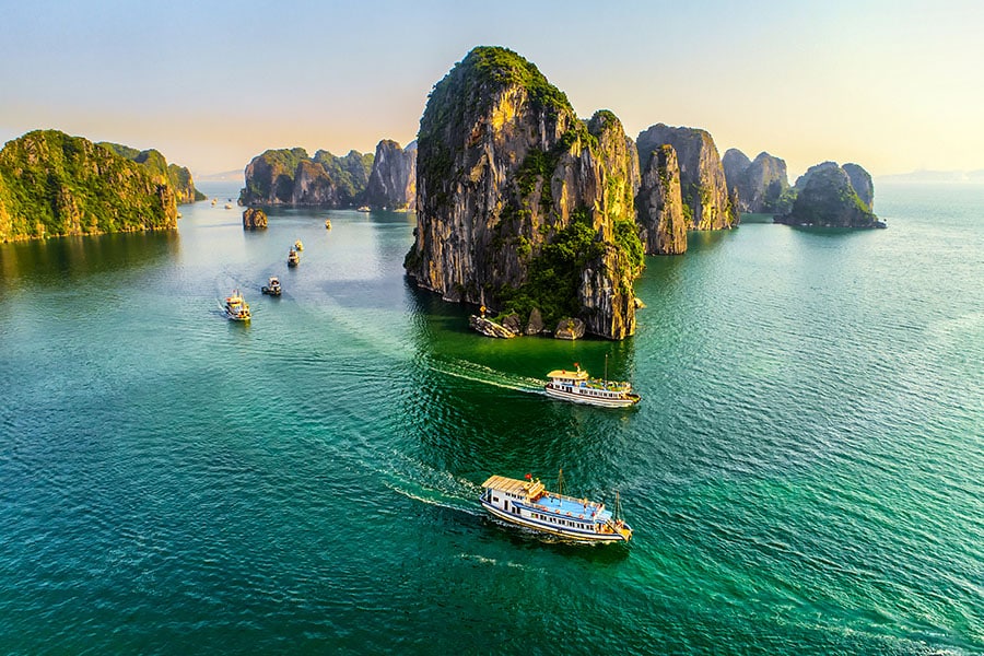 Halong Bay, Vietnam. Image credit: Shutterstock