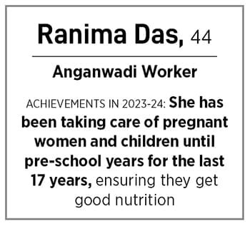 
Ranima Das, Anganwadi Worker
Image: Nilotpal Baruah for Forbes India
