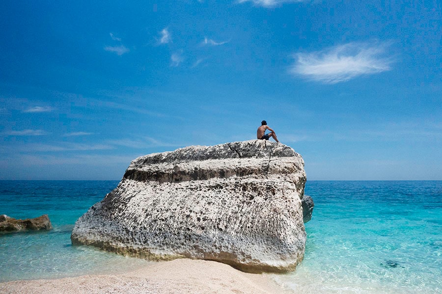 Cala Mariolu in Baunei, Italy. Image credit: Getty Images