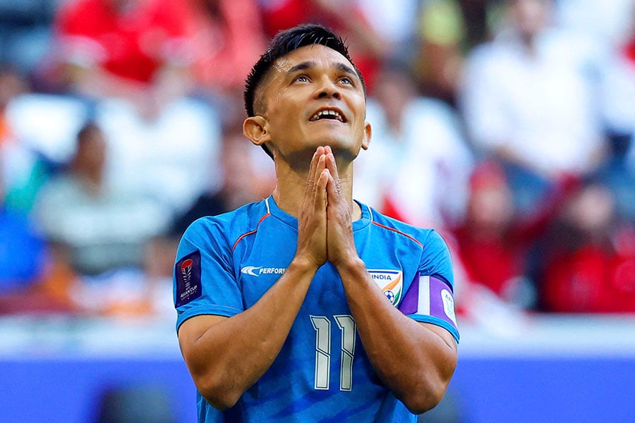 Indian captain and top goal scorer Sunil Chhetri announces retirement from international football